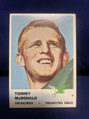 1961 Fleer Philadelphia Eagles #51 Tommy McDonald - Image 1 of 2