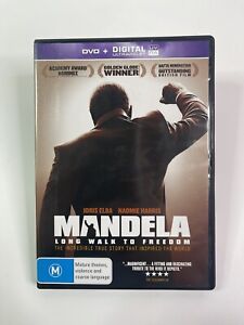 Mandela 2013 Idris Elba Golden Globe Winner DVD Movie Film DVD:4 (AUS) M Rating