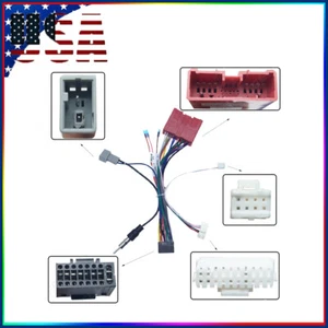 1PC 16pin Audio Wiring Harness Adapter w/ Canbus box For Mazda 8 CX-7 2011~2014 - Picture 1 of 6