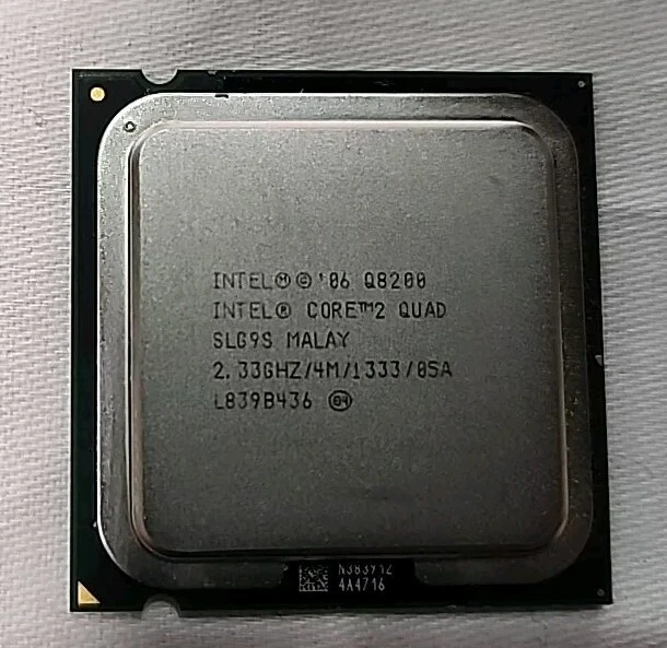 Intel Core 2 Quad Q8200 LGA775 2.33GHz 4MB Quad Core Processor 65W SFF iMac - Image 1 of 1