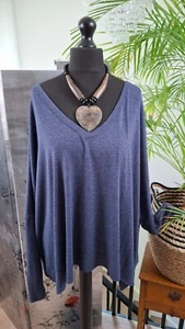NEXT Ladies casual Oversized stretch tunic top shirt PLUS size 20 22 24 26 XL - Picture 1 of 8