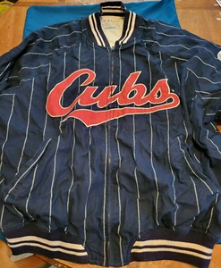 XL gestreifte Cubs Jacke mit Reißverschluss Original Merchandise von Mirage - Bild 1 von 7