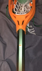 Mini bastone lacrosse frizione salamoia con mini sfera - Irlanda (verde e arancione) - Foto 1 di 5