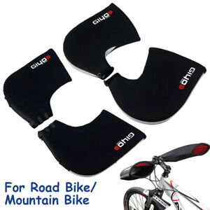 Cycling gloves windproof mountain bike road bike handlebar gloves warm gloves DE