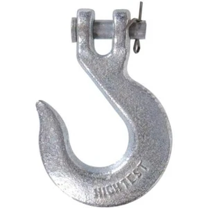 1/2 in. Zinc-Plated Forged Steel Chain Hook with Grade 43 in Clevis Type Slip - Picture 1 of 1