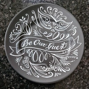 Disney parks Beauty and the Beast 'Be Our Guest' 7" ceramic plate - Picture 1 of 2