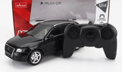 MODELLINO AUTO GIOCATTOLO RADIOCOMANDATO AUDI Q5 2008 NERO SCALA 1/24 - Immagine 1 di 4