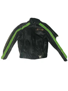 vintage arctic cat Woman leather jacket M  - Picture 1 of 3