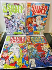 Silver Sable and the Wild Pack #7 -8-9-10 LOT Marvel BAGGED BOARDED