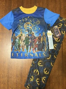 Marvel Eternals Boys 2-Piece Pajama Set (Child Size XS) NEW NWT - Picture 1 of 2