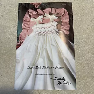 Ladies Basic Nightgown Pattern A How-to-Smock pattern by sandy hunter SH 110 - Picture 1 of 5