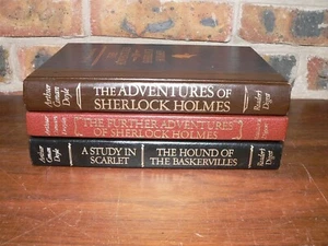 Lot of 3 World's Best Reading Sherlock Holmes HC Books by Sir Arthur Conan Doyle - Picture 1 of 6