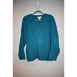 American Weekend Vintage Pullover Türkis Blau Größe L - Bild 1 von 9