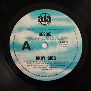 Desire - Andy Gibb (1980 Australia) - Picture 1 of 2