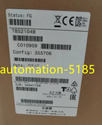 Tektronix TBS2104B Oscilloscope New fedex or DHL - Image 1 of 4