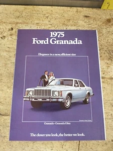 1975 Ford Granada Vintage Sales Brochure Catalog - Picture 1 of 7