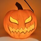 VTG Light up Foam Blow Mold Jack O Lantern Pumpkin Plug In Gemmy Halloween Scary