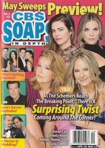 CBS Soaps In Depth May 14, 2018 GINA TOGNONI-DARIN BROOKS-NADIA BJORLIN-P FODE - Foto 1 di 1