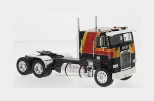 1:43 IXO Freightliner Fla Trattore Camion 3 Assi 1993 Nero Rosso TR215.22 Modello - Foto 1 di 2