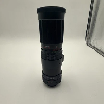 SEARS AUTO TELE-ZOOM 90-230MM F4.5 LENS WITH CAPS - M42 SCREW MOUNT - EX++ - Image 1 of 4