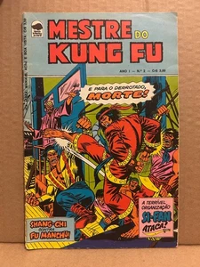 Master of Kung Fu #2 1975 Brasilien Ausgabe Bloch Mestre do Kung Fu selten Comic Magazin - Bild 1 von 9