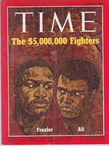 TIME-mar 8,1971-THE $5,000,000 FIGHTERS-FRAZIER vs ALI. - Picture 1 of 3