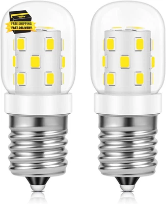 AC 125V 3W E17 Base T7 Microwave Dimmable LED Light Bulb, 5000K Daylight White o - Image 1 of 4