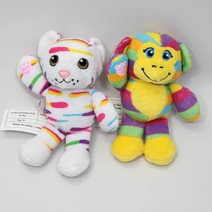 Build-A-Bear Mystery Blind Box Series 1 Mini Plush Rainbow Tiger Monkey - Picture 1 of 8