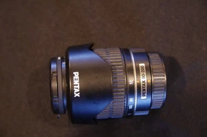 SMC Pentax DA L 1:4-5.6 50-200mm ED Lens Hood Hoya 52mm UV(c) Filter Used - Picture 1 of 4