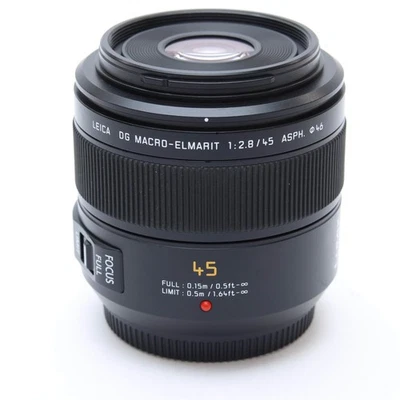 Panasonic LEICA DG MACRO-ELMARIT 45mm F2.8 ASPH MEGA OIS #262 - image 1 of 4