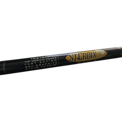 St. Croix Triumph Spinning Rod 7'6" Fast Action 6-12# SCII Graphite  - Image 1 of 4