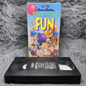Hanna Barbera Festival of Fun VHS Tape Video 1991 Animated Cartoons 6 Hours Film - Picture 1 of 8