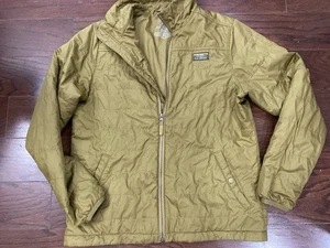 LL Bean Packaway Insulated Quilted Puffer Zip Up Jacket Medium Hiking Outdoor - Picture 1 of 6