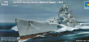 NEU Trumpeter 1/700 German WW2 Admiral Hipper Heavy Cruiser - Bild 1 von 15