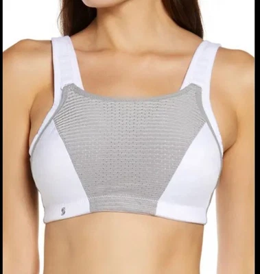 Sujetador deportivo Glamorise doble capa control personalizado talla 44C  Foto 1 de 4