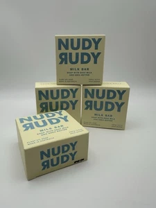 Nudy Rudy Milk Bar Soap Goat Milk Shea Butter Plant Oil - Australia Lot of 4 - Picture 1 of 4