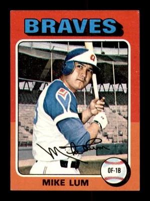 1975 Topps #154 Mike Lum NM or BETTER - Image 1 of 2