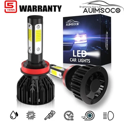 Super Brillantes 2x H11 LED Faros Bombillas de haz bajo para Hyundai Veracruz 2007-2012 Foto 1 de 4