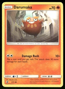 Pokemon Tcg Darumaka #8 Pokemon Dragon Majesty NM - Picture 1 of 2