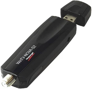 Hauppauge WinTV-NOVA-S2 USB TV Tuner for HD Digital Satellite DVB-S2 PC & Laptop - Afbeelding 1 van 8