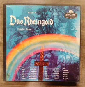 Wagner - Das Rheingold The Ring Complete Flagstad Solti 3LP Vinyl Box Set A4340 - Picture 1 of 5