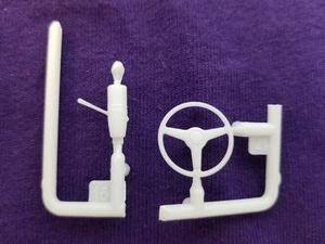 1970 Plymouth Hemi Cuda STEERING WHEEL & COLUMN for Revell 1:25 Model Kit 70 - Picture 1 of 9