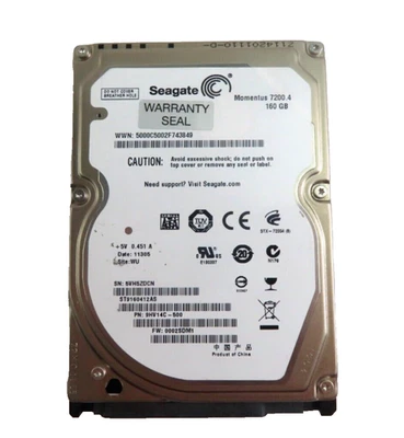 160GB SATA-II 2.5" 9.5mm 7200RPM 3Gb/s HDD -497729-001 - Image 1 of 2