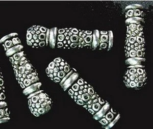 40Pcs Tibetan Silver crafted vase spacer beads FC658 - Picture 1 of 1