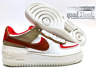 NIKE AF1 SHADOW AIR FORCE 1 PHANTOM/BRITISH BRONCEADO TALLA MUJER 7 [HQ3400-030] Foto 1 de 4