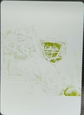 MARVIN HARRISON 2017 Donruss Gridiron Kings PRINTING PLATE SP #1/1 Colts One of