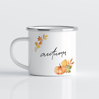 oh-cuptastic-Tasse- Emaille-Herbsttasse - Autumn-Kaffeetasse-Krbis-ELT-47
