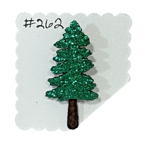 Immergrüner Tannenbaum grün Pin glänzend glitzernd undekoriert Weihnachtsbaum - Bild 1 von 14