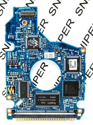 PCB - Toshiba 60GB MK6021GAS (HDD2183 P ZE01 T) G5B000211 D0/GA025B Hard Drive - Image 1 of 4