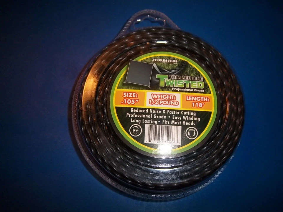 NEW 105 TWISTED PRO TRIMMER LINE 118 FEET TW110512T FREE SHIPPING  - Image 1 of 1